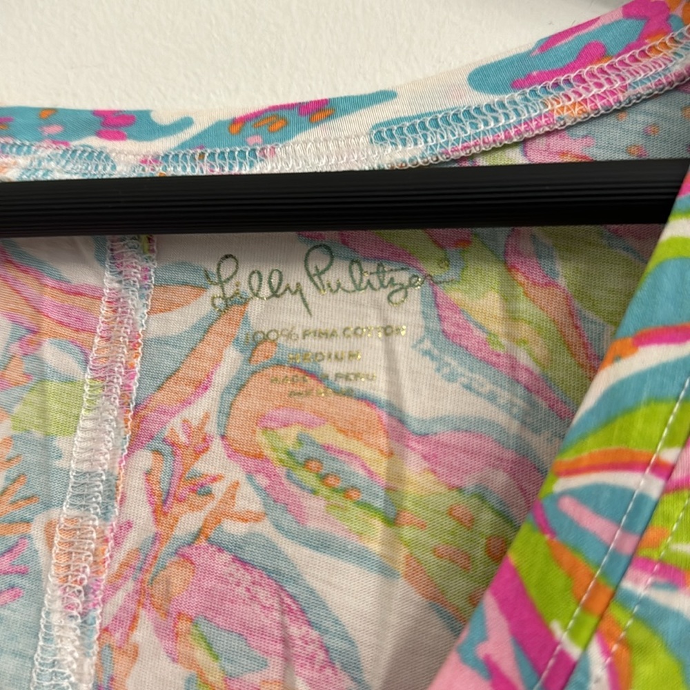 Lilly Pulitzer The Christie Dress in Scuba to Cuba SzM - Picture 5 of 7